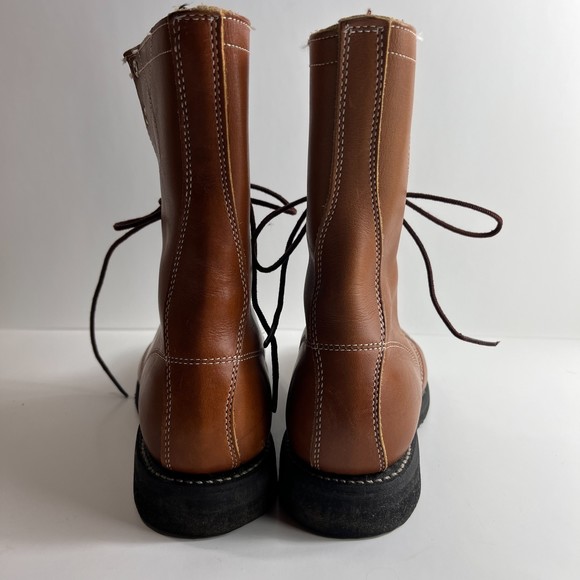 Chippewa Women's Vintage Leather Lace Up Work Winter Boots Sz 6 C - Picture 5 of 10
